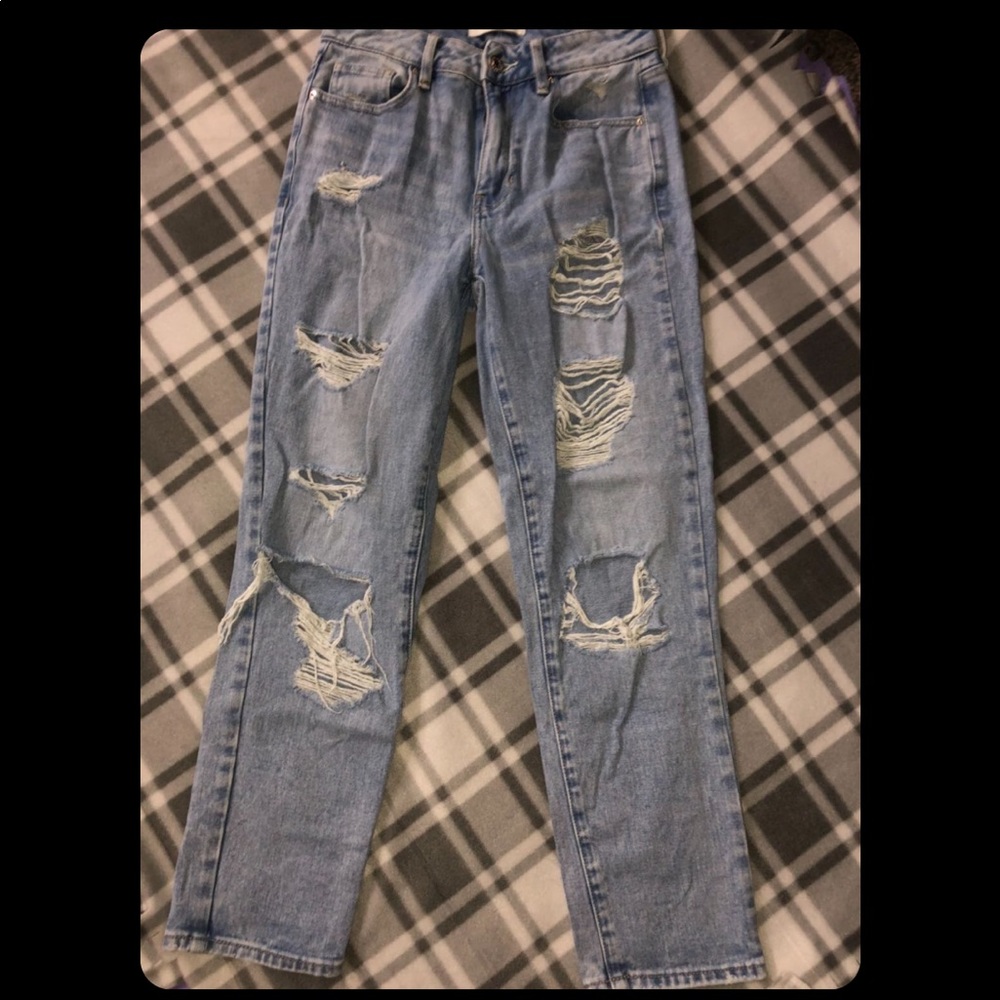 PacSun ripped mom jeans